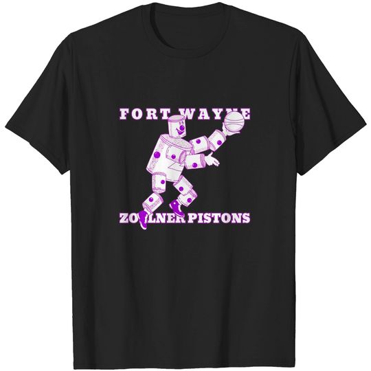 Discover Defunct Fort Wayne Pistons Basketball 1948 - Indiana - T-Shirt
