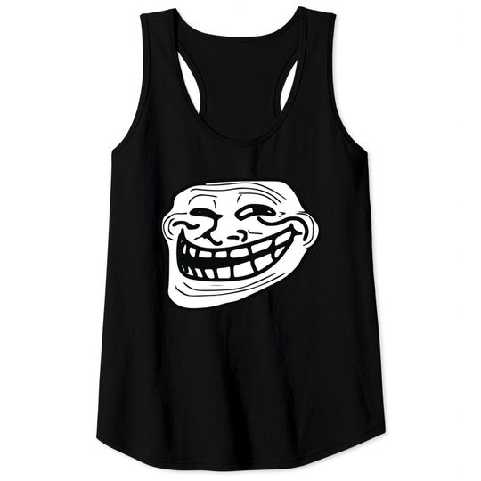 Discover troll face Tank Tops