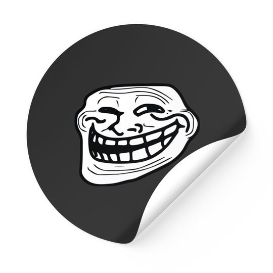 Discover troll face Stickers