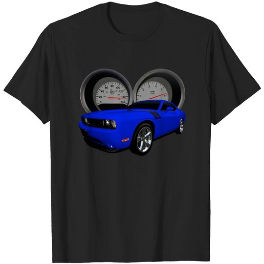 Discover Challenger Blue Speed T-shirt
