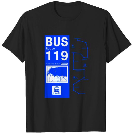 Discover Bus Route: Silent Hill - Silent Hill - T-Shirt