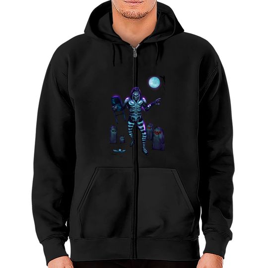 Discover LA Park wrestling original art - La Parka - Zip Hoodies