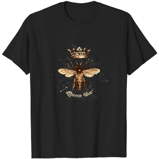 Discover Queen Bee T-shirt with Crown for Beekeepers & Bee Lovers