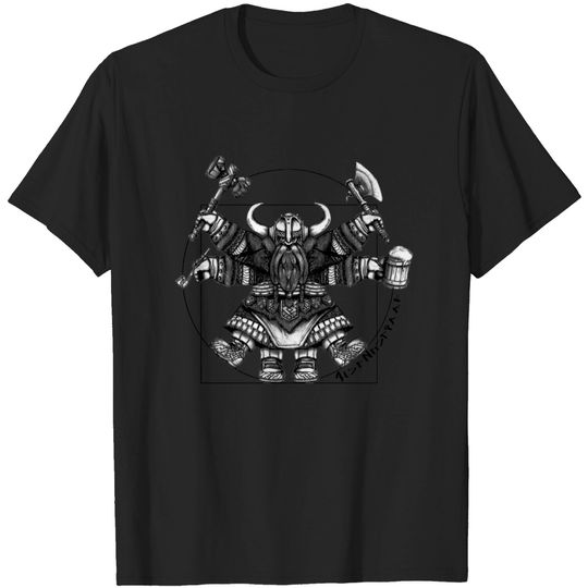 Discover Vitruvian Dwarf - Vitruvian Dwarf - T-Shirt