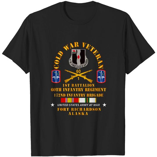 Discover 1st Bn, 60th Inf - 172nd In Bde - Ft Richardson AK T-shirt