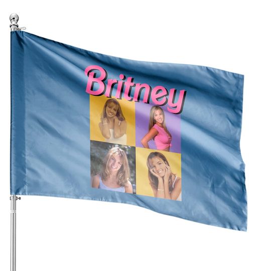 Discover Free Britney Spears Infant Fine Jersey House Flags