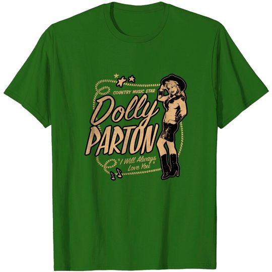 Discover Dolly Parton Country Music Star T-Shirt
