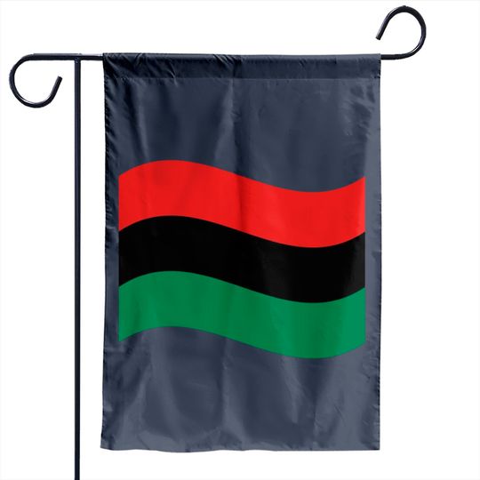 Discover Red, Black & Green Flag Garden Flags