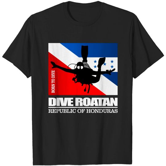 Discover Roatan DF2 - Roatan Island - T-Shirt