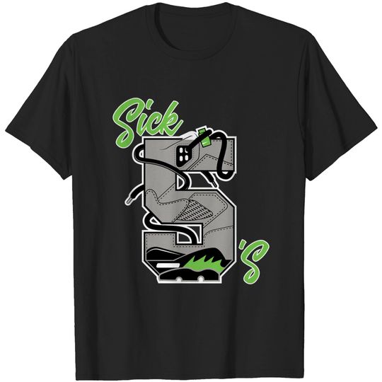 Discover Jordan 5 Green Bean Match Tees -Sick 5's Sneaker Tees