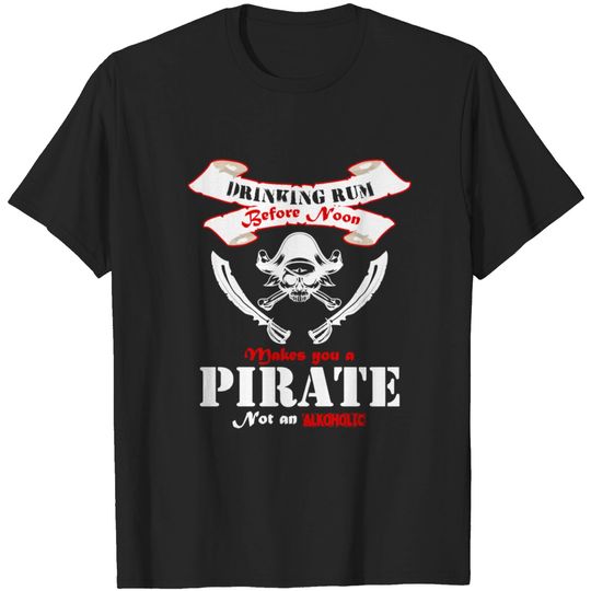 Discover Pirates And Rum T-shirt
