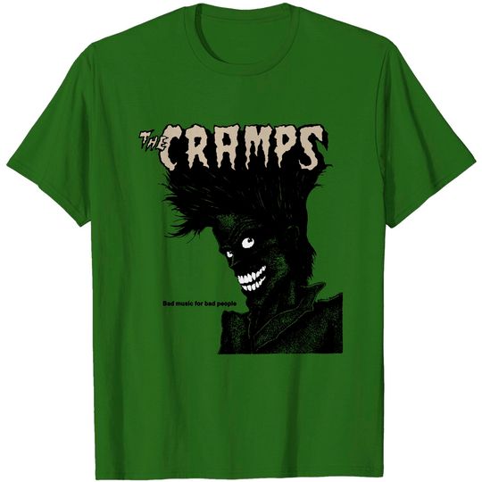 Discover The Cramps Unisex T-Shirt: Bad Music