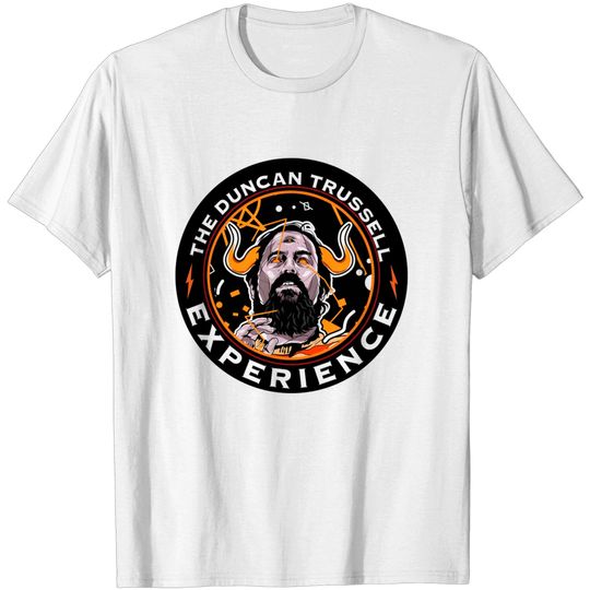 Discover Duncan Trussell Joe Rogan Experience Parody Logo - Joe Rogan Podcast - T-Shirt