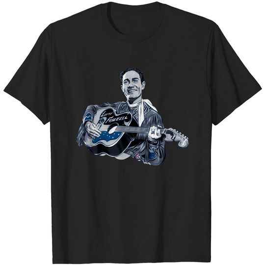 Discover Lefty Frizzell - An illustration by Paul Cemmick - Lefty Frizzell - T-Shirt