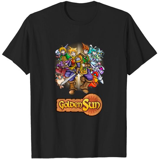 Discover Golden Sun Heroes - Golden Sun - T-Shirt