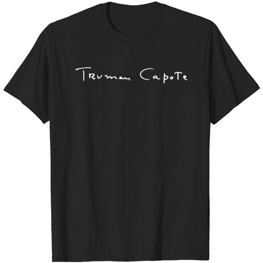 Discover Truman Capote Signature T-shirt