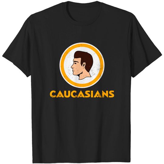 Discover Caucasians T-Shirt, Washington Caucasians t-shirt