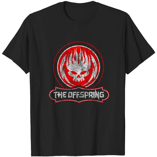 Discover The Offspring Skull Logo Dexter Holland Tee T-Shirt