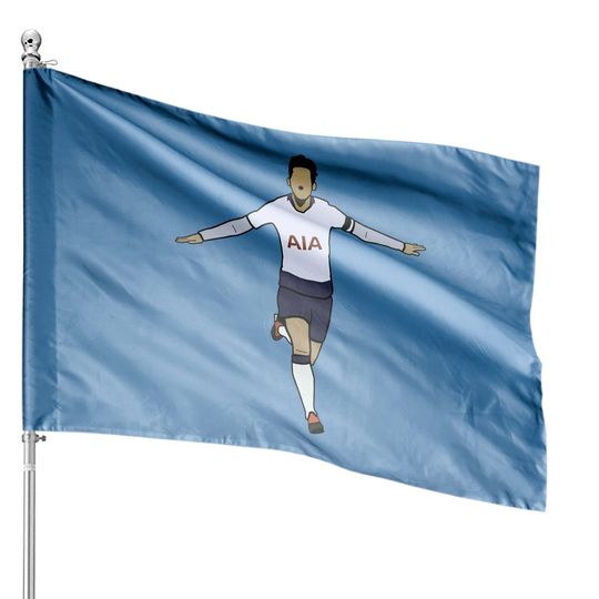 Discover Son Heung Min - Tottenam Spurs Premier League Soccer - Soccer - House Flags