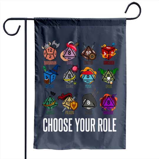 Discover D&D Character Class Hit Dice - Dungeons And Dragons - Garden Flags