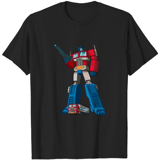 Discover Optimus Prime - Transformers - T-Shirt