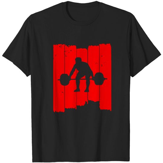 Discover Squats deadlift fitness gym weight lifting T-shirt