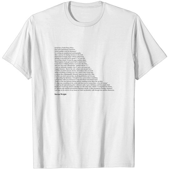 Discover Steven Wright Quotes - Steven Wright - T-Shirt