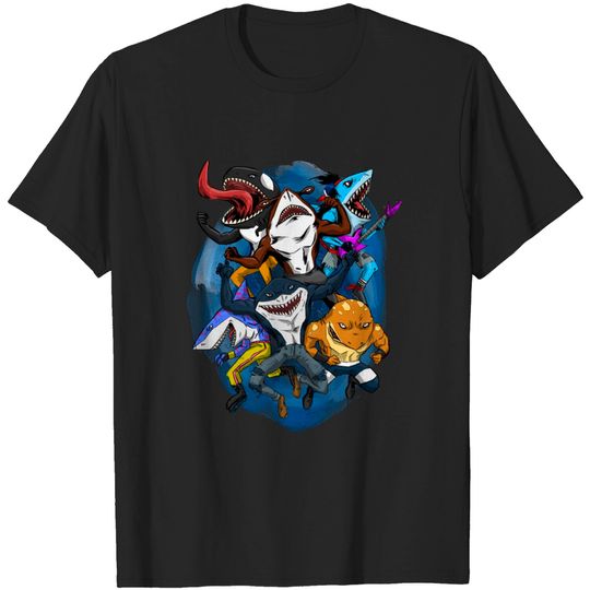 Discover Shark attack! - Street Sharks - T-Shirt