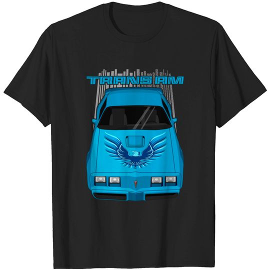 Discover Firebird Trans Am 79-81 - Atlantis blue - Blue - T-Shirt
