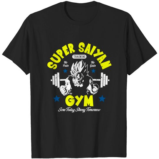 Discover Super Saiyan Gym - Gym - T-Shirt