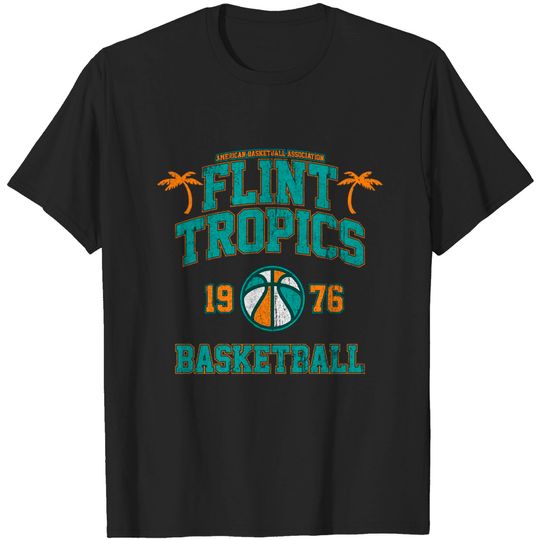 Discover Flint Tropics Basketball (Variant) - Jackie Moon - T-Shirt