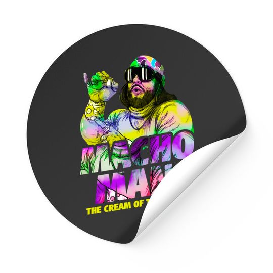 Discover Randy Macho Man - Macho Man - Stickers