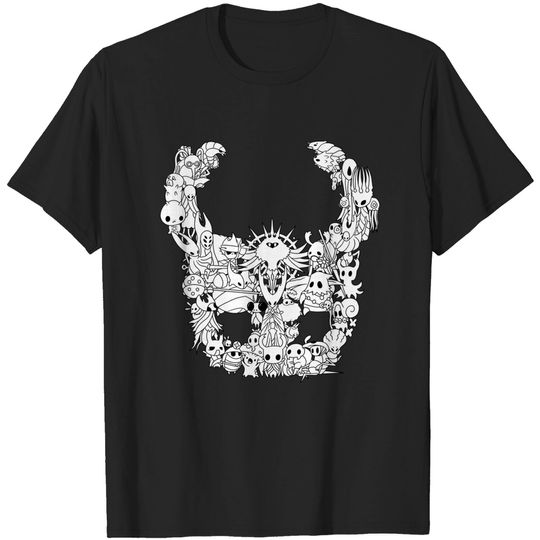 Discover Hollow Knight: Inhabitants of Hollownest - Hollowknight - T-Shirt