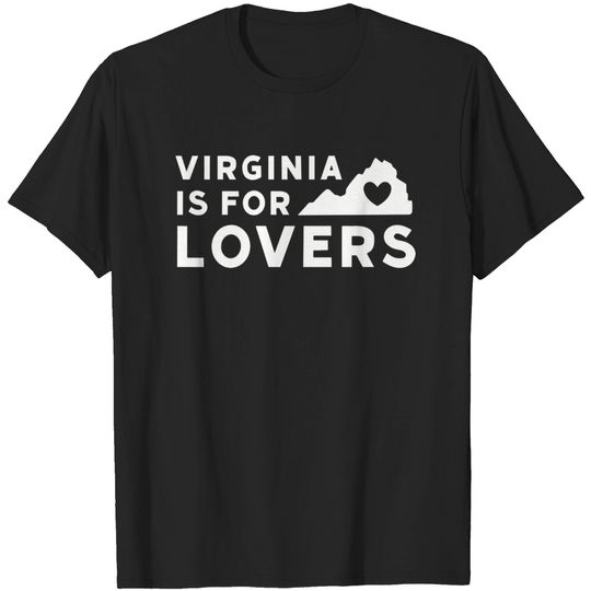 Discover Virginia Is For Lovers Simple Vintage - Virginia Is For Lovers - T-Shirt