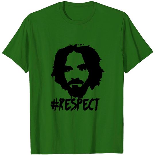 Discover Charlie manson #Respect - Charles Manson Logo - T-Shirt