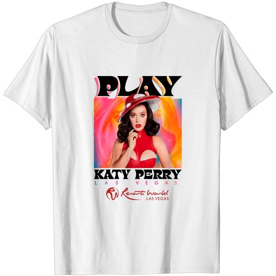 Discover Katy Perry Play Las Vegas Tour T-shirt