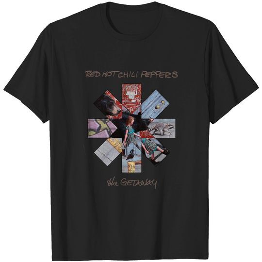 Discover Red Hot Chili Peppers The Getaway Flea Rock Tee T-Shirt
