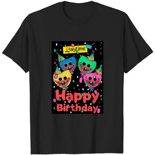 Discover Poppy Playtime Huggy Wuggy Playtime co Birthday Card Classic T-Shirt
