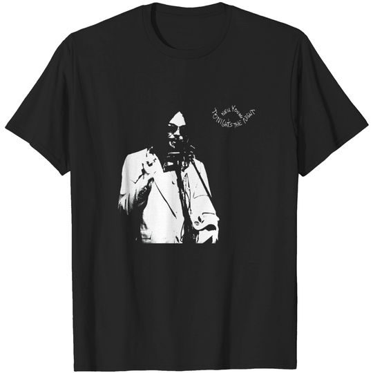Discover Neil Young Tonights The Night Tee T-Shirt