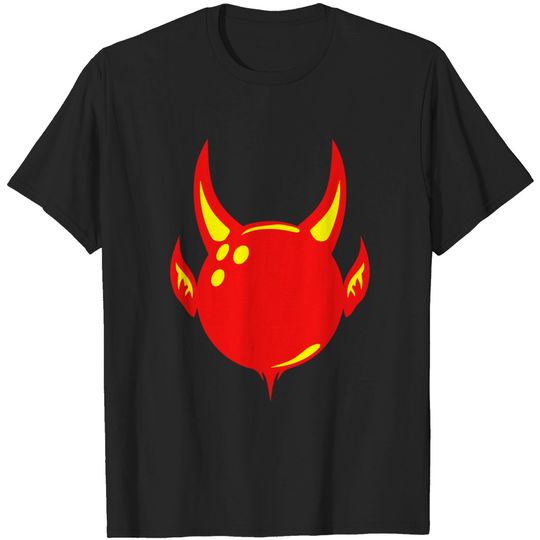 Discover bowling ball devil sports logo T-shirt