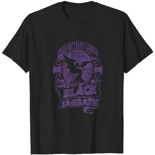 Discover Black Sabbath Lord of this World Ozzy Osbourne Tee T-Shirt