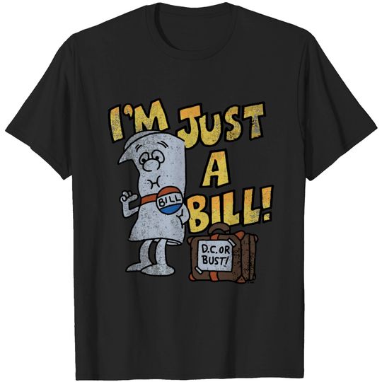 Discover Schoolhouse Rock I'M Just A Bill T-shirt