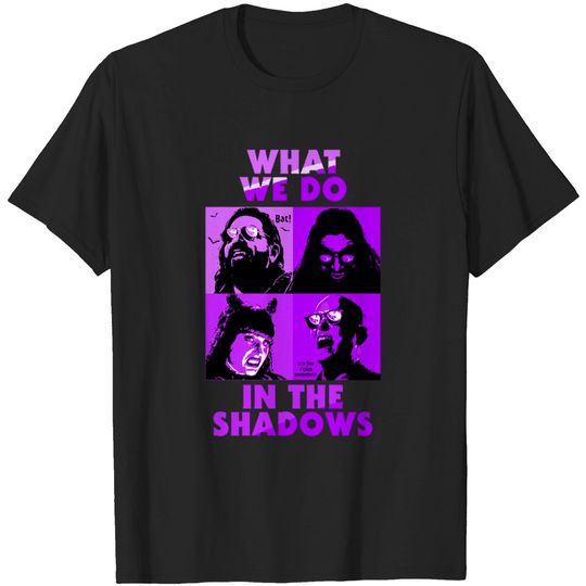 Discover Vintage what we do in the shadows - What We Do In The Shadows - T-Shirt