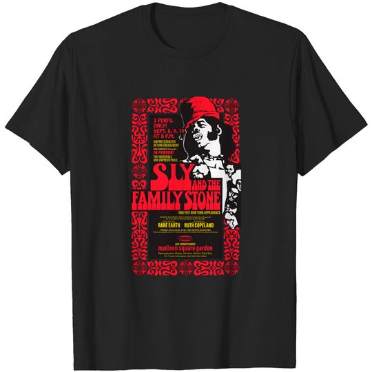 Discover Sly & the Family Stone - Light - Sly The Family Stone - T-Shirt