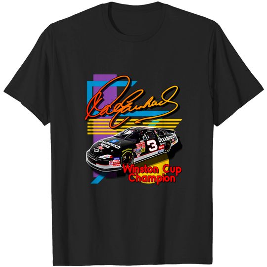 Discover Dale // The Intimidator Fan Art - Dale Earnhardt - T-Shirt