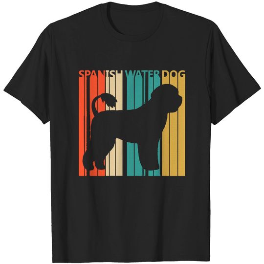 Discover Vintage 1970s Spanish Water Dog Owner Gift T-Shirt