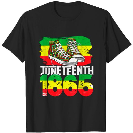 Discover Juneteenth June 19 1865 Black African American Independence T-Shirt