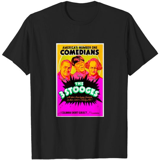 Discover 3 Stooges Collector's Shirt - Three Stooges - T-Shirt