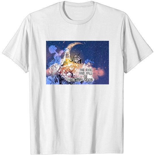 Discover The Rise And Fall Of Sanctuary Moon - Murderbot - T-Shirt