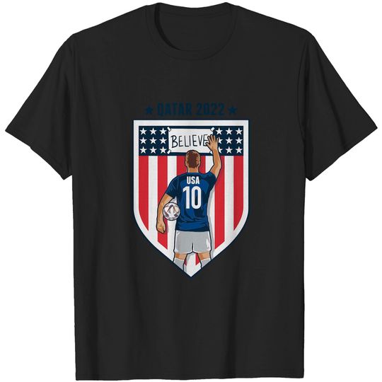 Discover USA world cup 2022 shirt,USMNT Believe Ted Lasso Qatar 2022 USA Soccer shirt